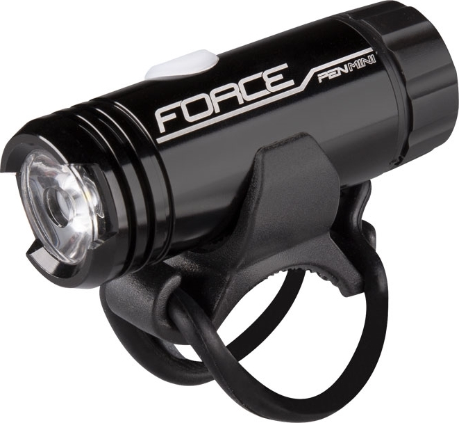 světlo přední FORCE PEN MINI 150LM USB MINI,černé
