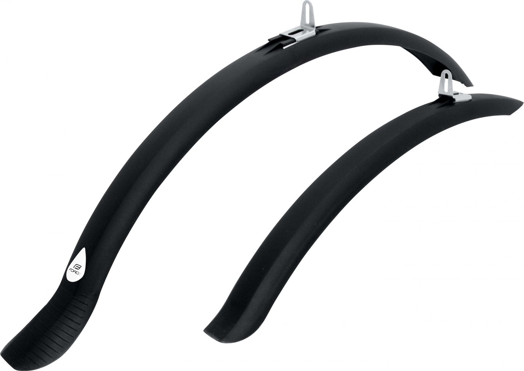 blatníky FORCE 26 - 28" prodloužené, plast, černé