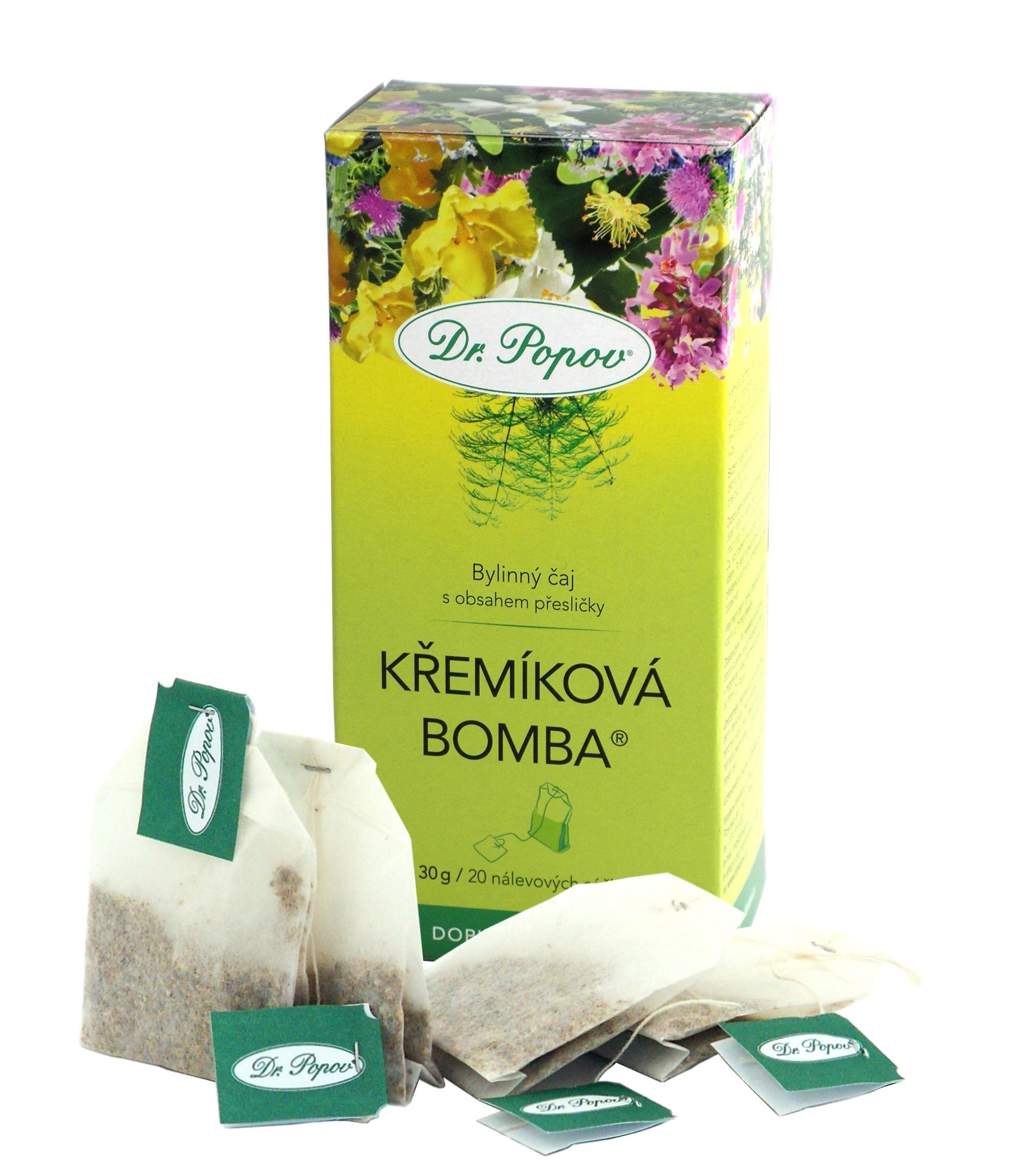 Dr. Popov Čaj Křemíková bomba® Varianta: Porcovaný (30g)