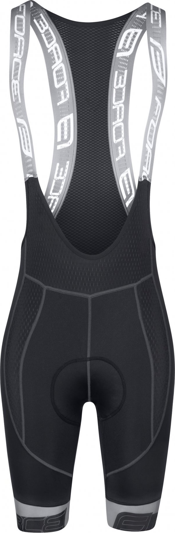 FORCE kraťasy F FAME LADY šráky a vložka, černo-šedé Velikost: XL