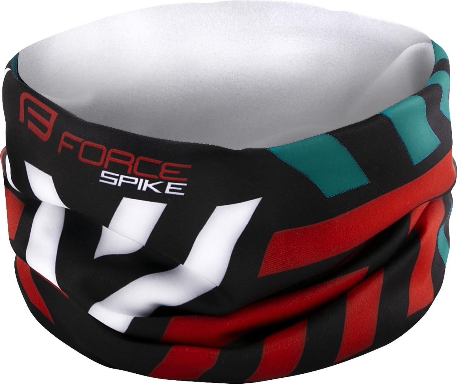 šátek FORCE SPIKE jaro/podzim, modro-červený UNI