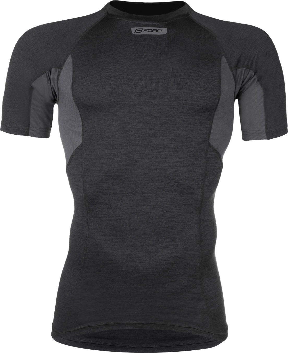 triko funkční  FORCE BREEZE krátký rukáv, šedé Velikost: 3XL