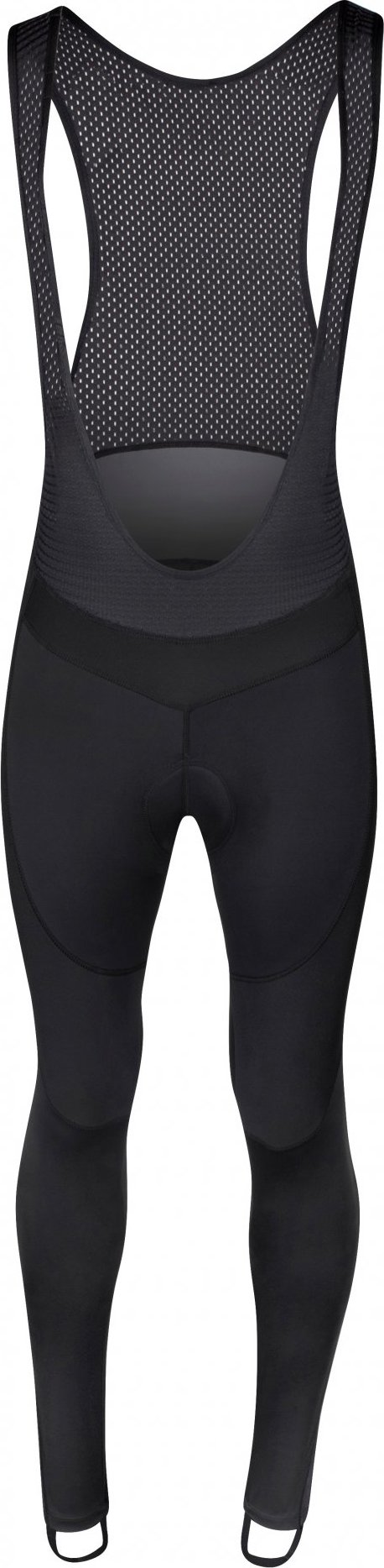 FORCE kalhoty F BRIGHT se šráky a vložkou, černé Velikost: L