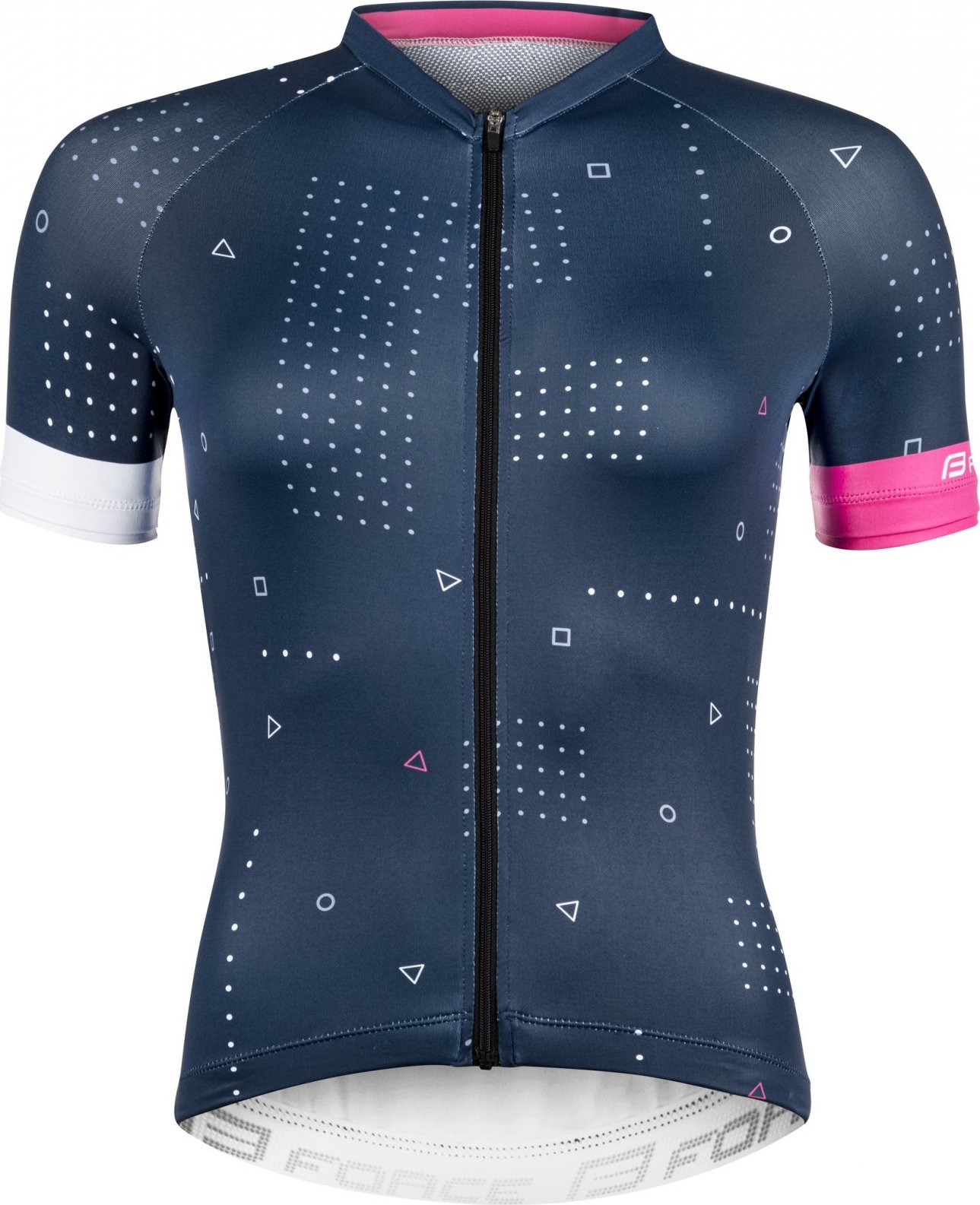 dres FORCE GAME LADY kr. rukáv, tm. modrý Velikost: M