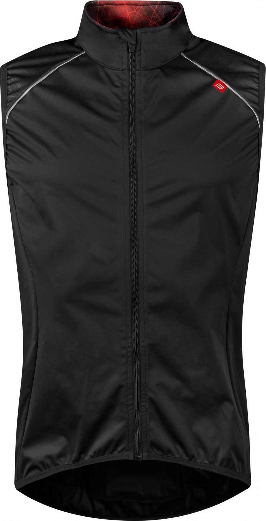 vesta FORCE LASER, plná záda, černá Velikost: L