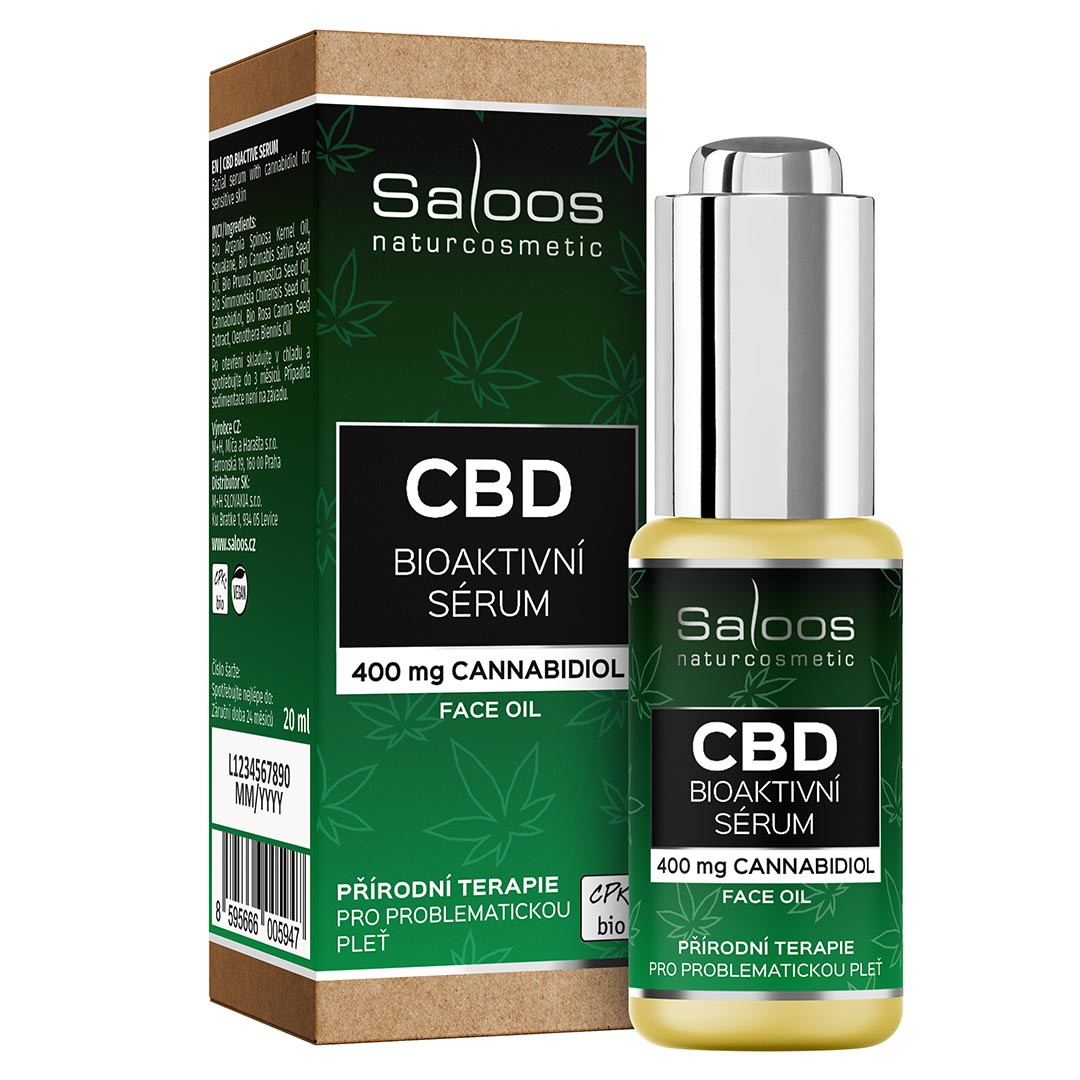 Saloos CBD Bioaktivní sérum 20 ml | CBD Přírodní terapie