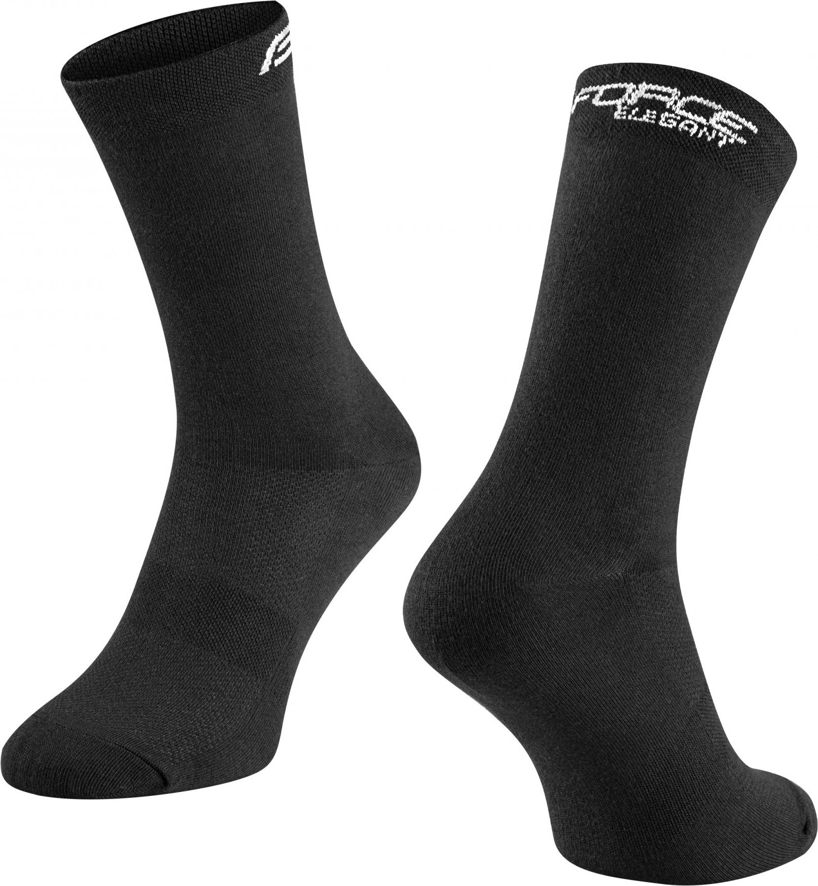 ponožky FORCE ELEGANT vysoké, černé Velikost: L-XL/42-46