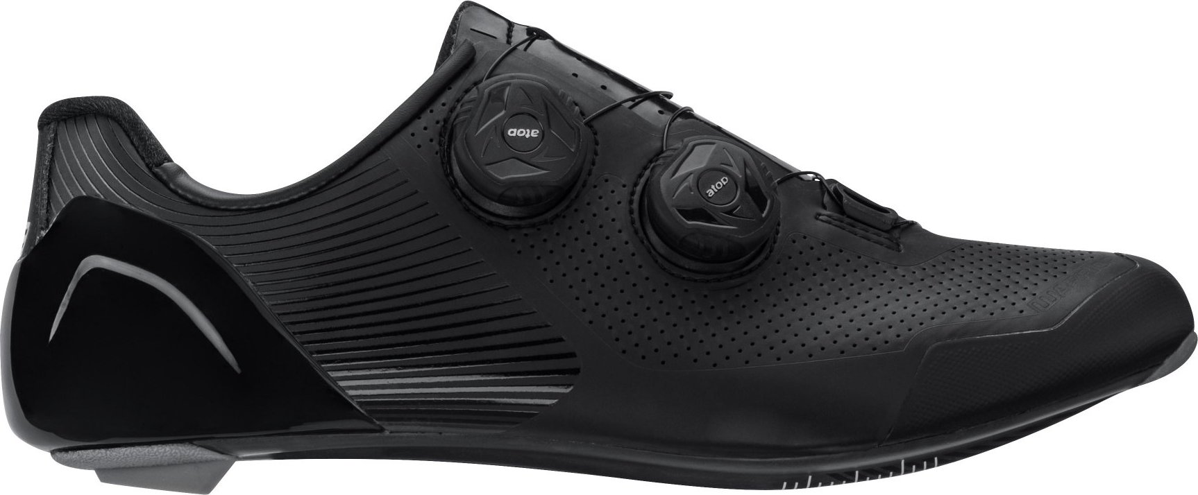 tretry FORCE ROAD WARRIOR CARBON, černé Velikost: 42
