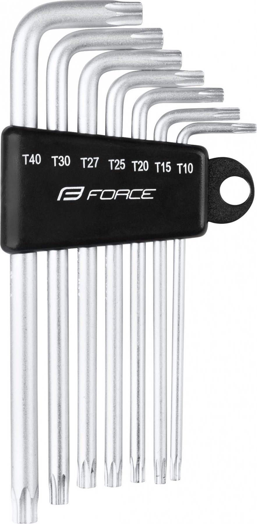 sada 7 torx klíčů FORCE PROFI T10 - 40, v držáku