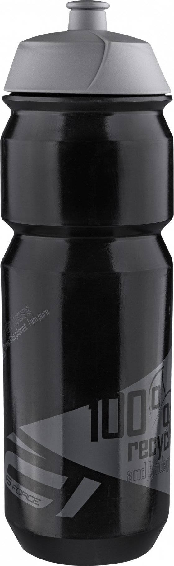 láhev FORCE BIO 0,75 l, černo-šedá