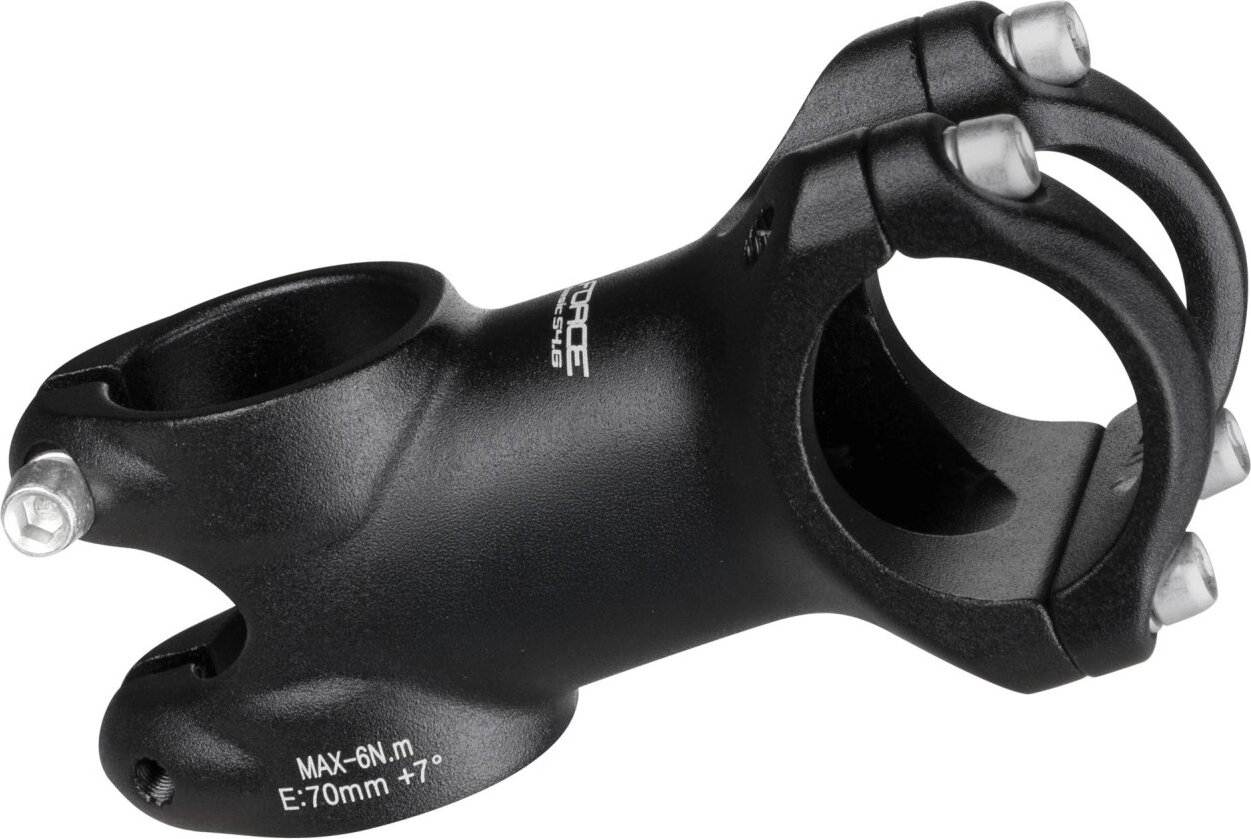 představec FORCE BASIC S4.6  31,8mm Al, černý Velikost: 31,8/100mm