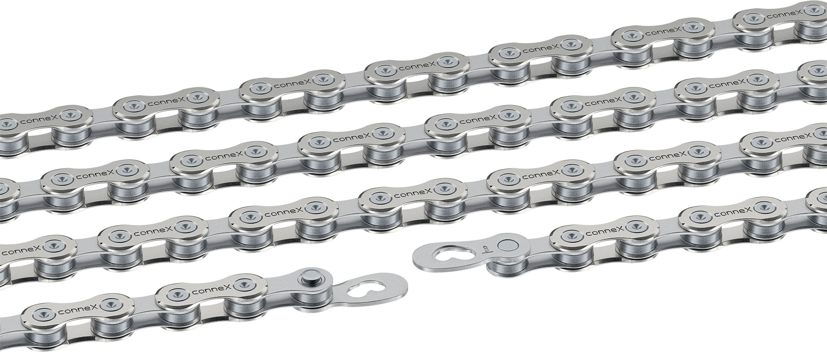 řetěz CONNEX 904 pro 9-kolo, stříbrný