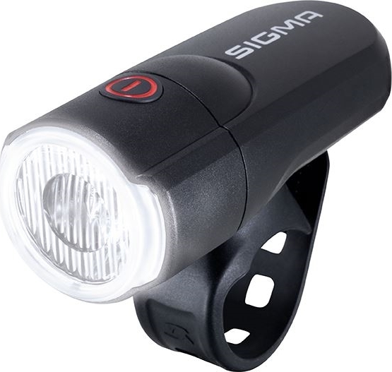 světlo přední SIGMA AURA 30, černé