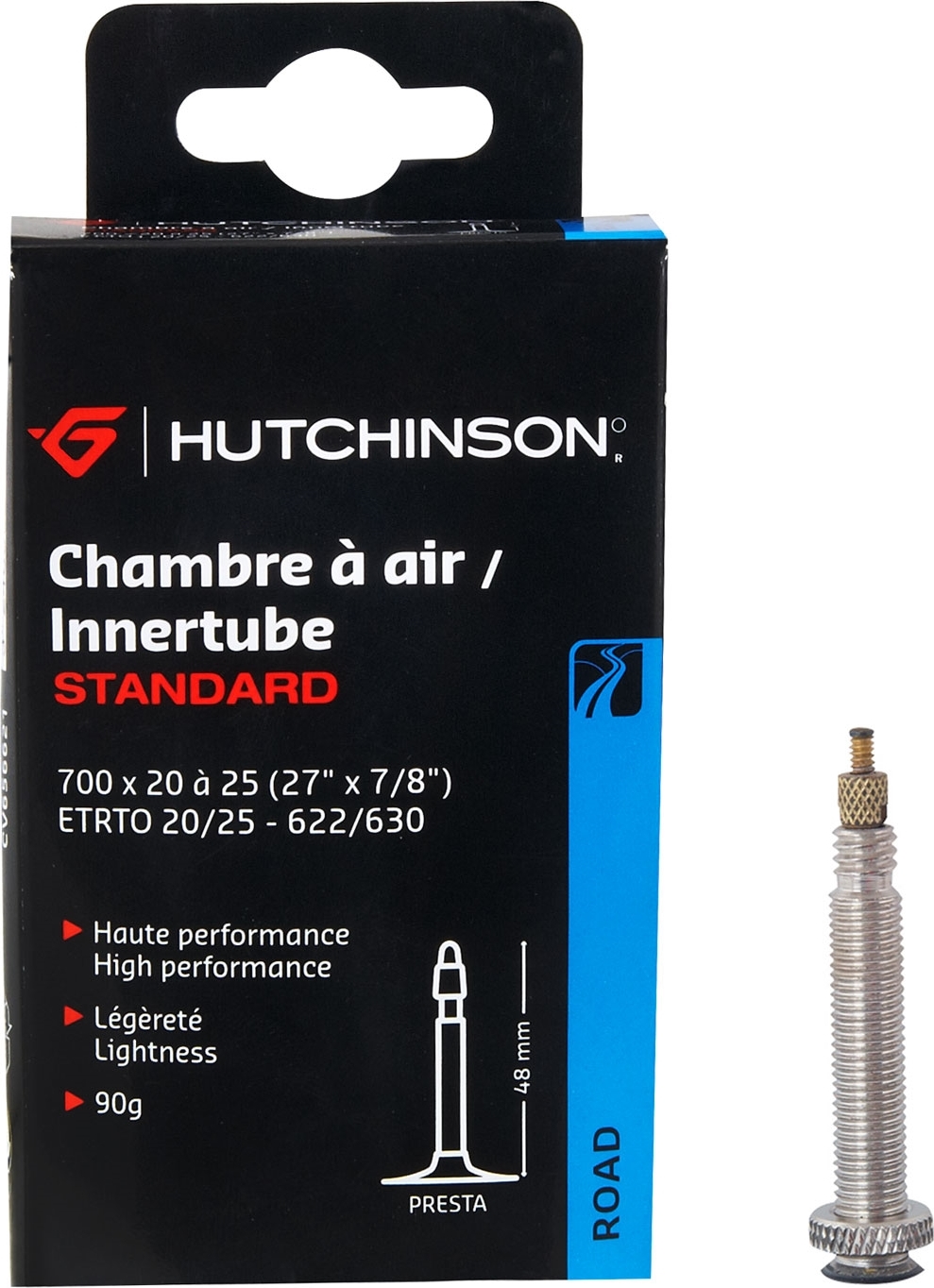 duše HUTCHINSON 700x20/ 25 FV 48mm, krabička