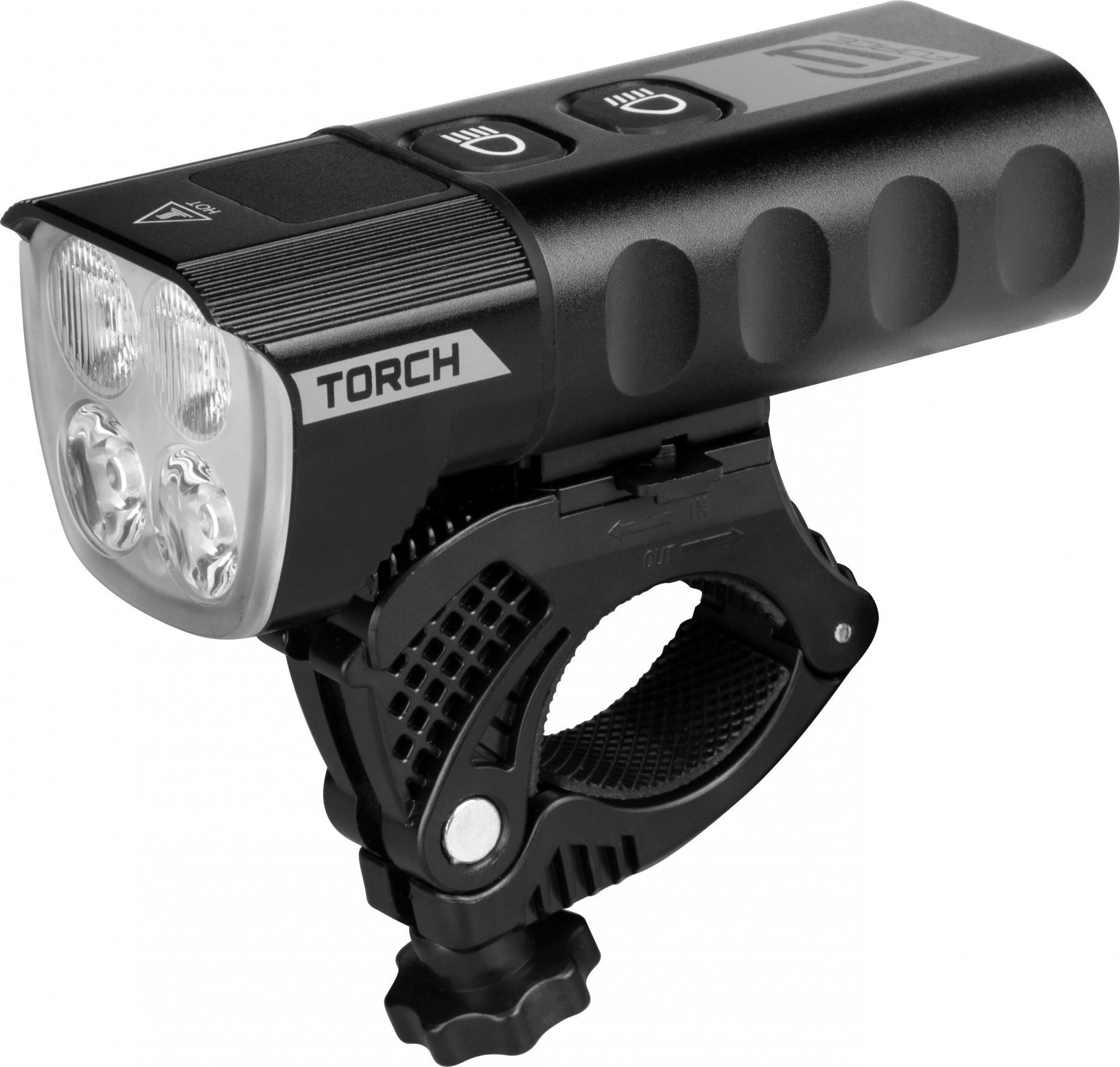 světlo přední FORCE TORCH 2000LM USB, powerbanka