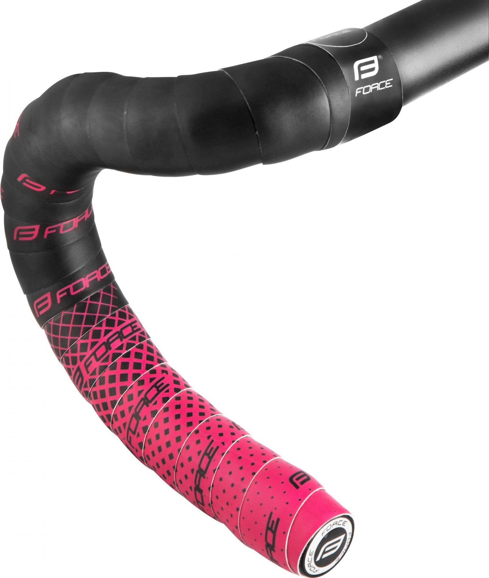 omotávka FORCE EVA DUAL, černo-růžová