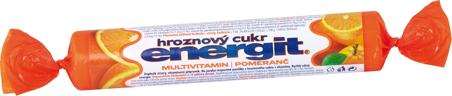 VITAR Energit Hroz. cukr multivit., 17 tab. pomer