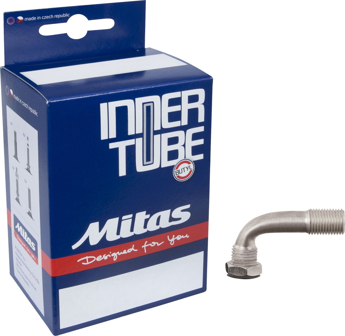 duše RUBENA 10 x 1,75 x 2, auto ventilek SV 90/45