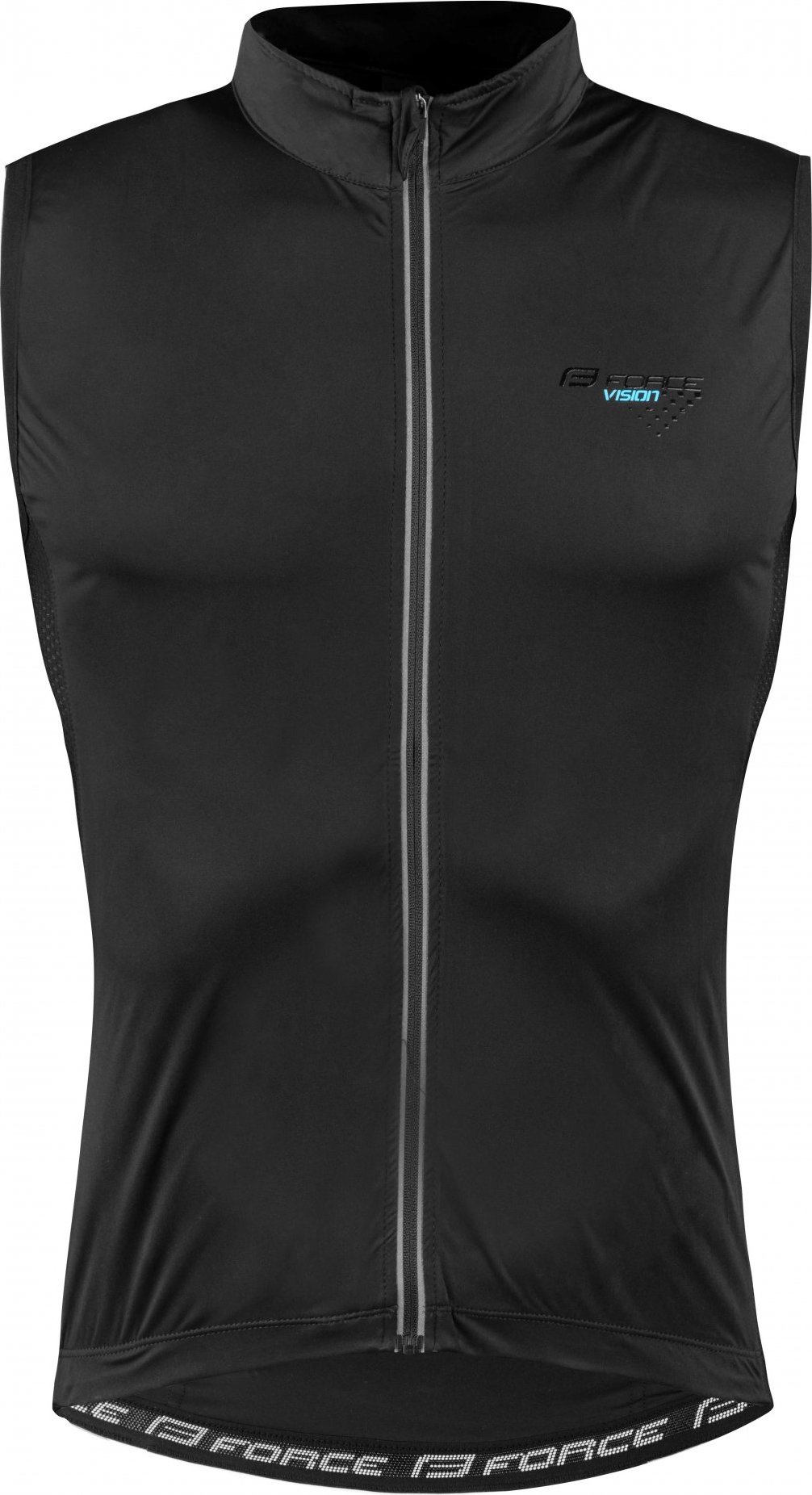 vesta FORCE VISION, plná záda, černá Velikost: XL