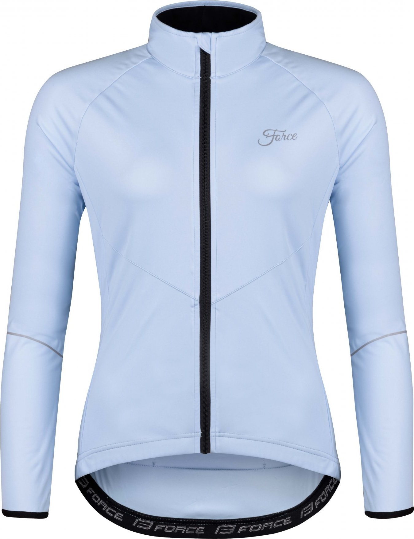 bunda FORCE ARROW LADY softshell, sv. modrá Velikost: XL