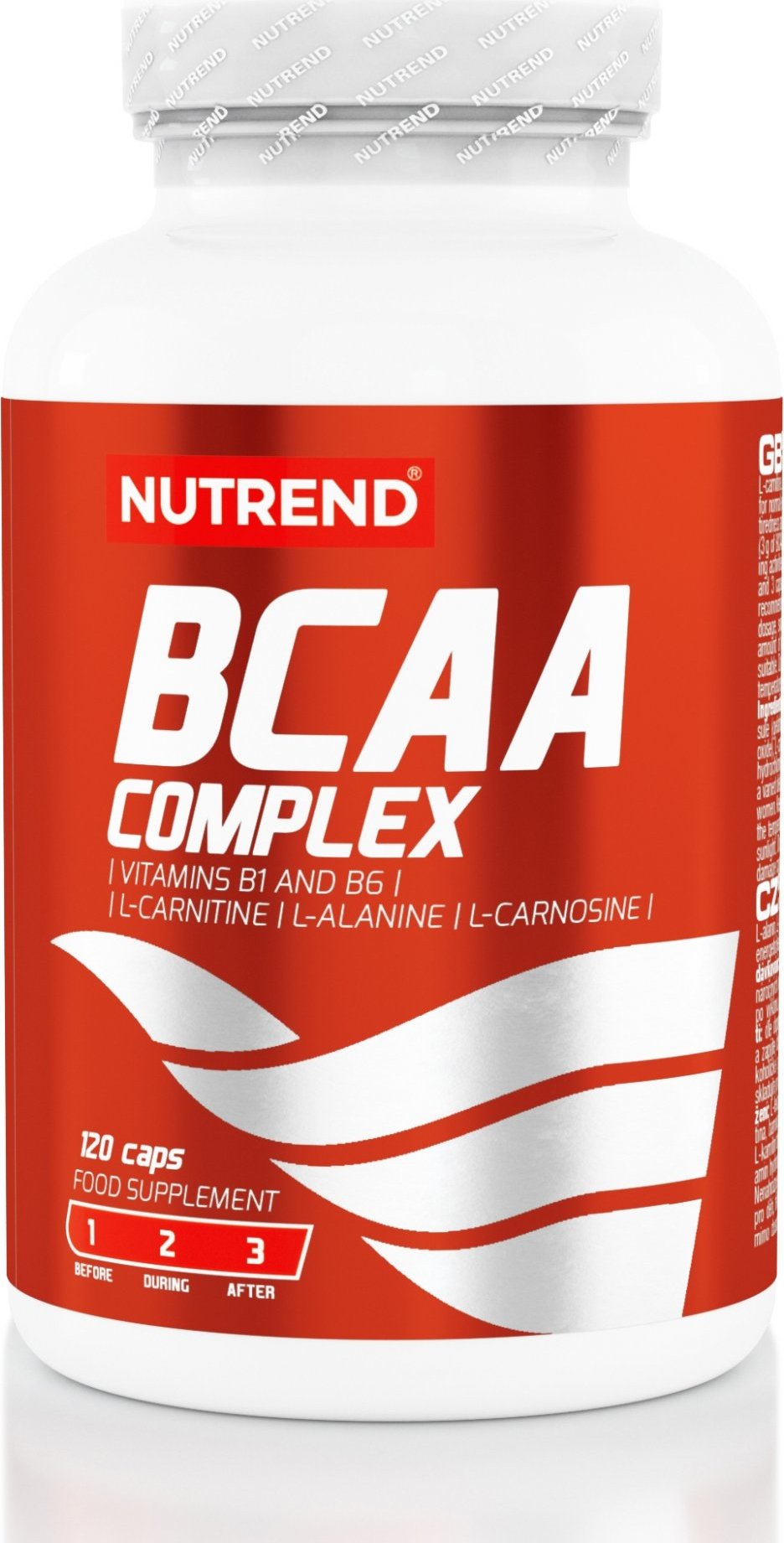 NUTREND BCAA Complex, 120 kapslí