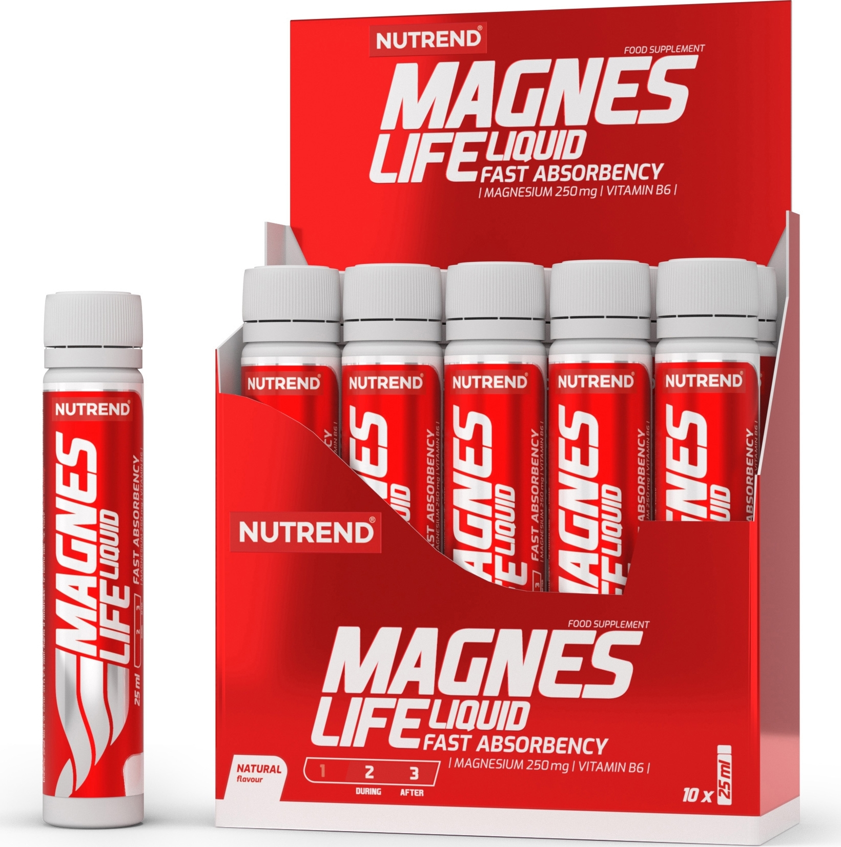 Nutrend Magneslife 10 x 25 ml - bez příchuti