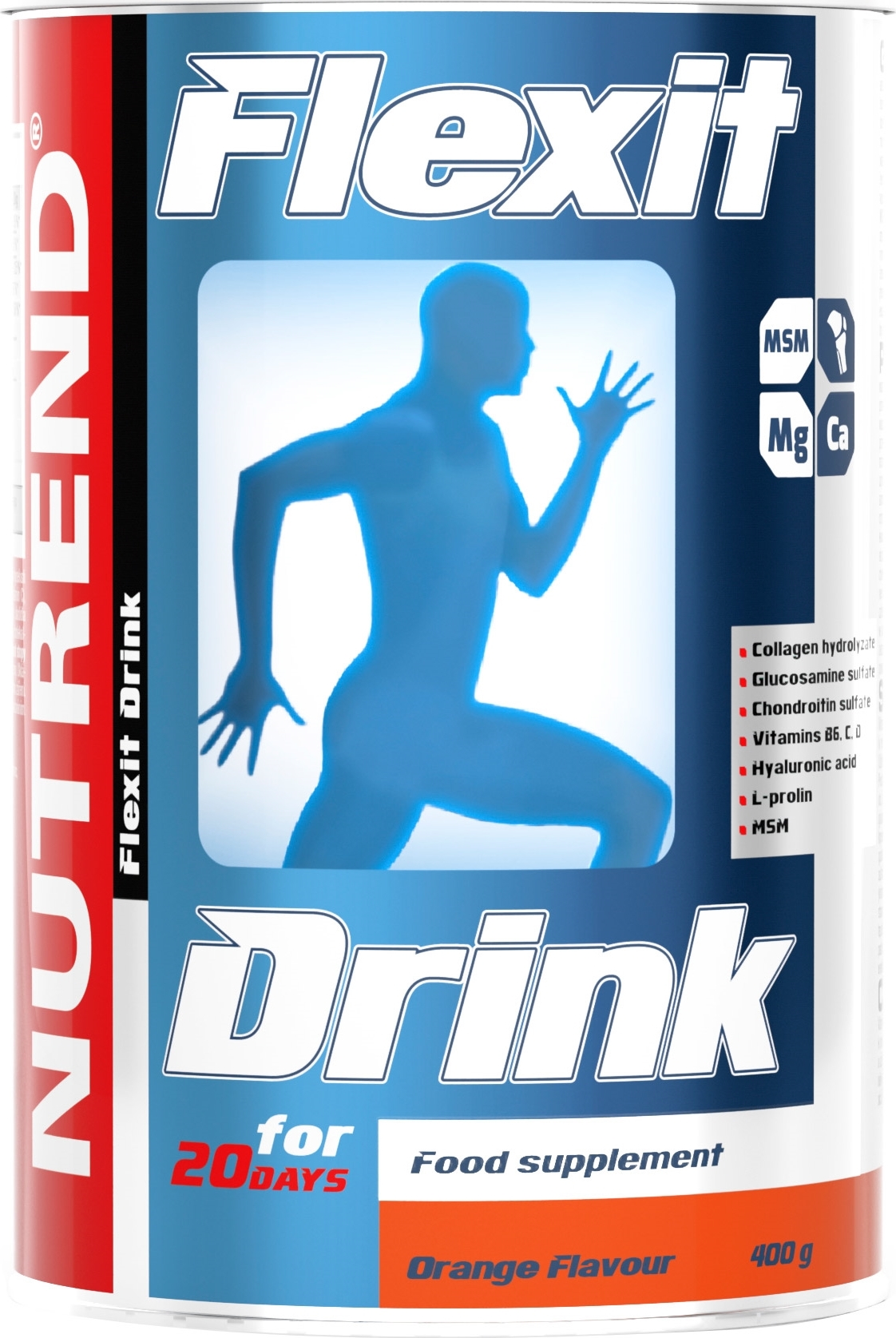 Nutrend Flexit Drink 400 g Příchuť: Pomeranč