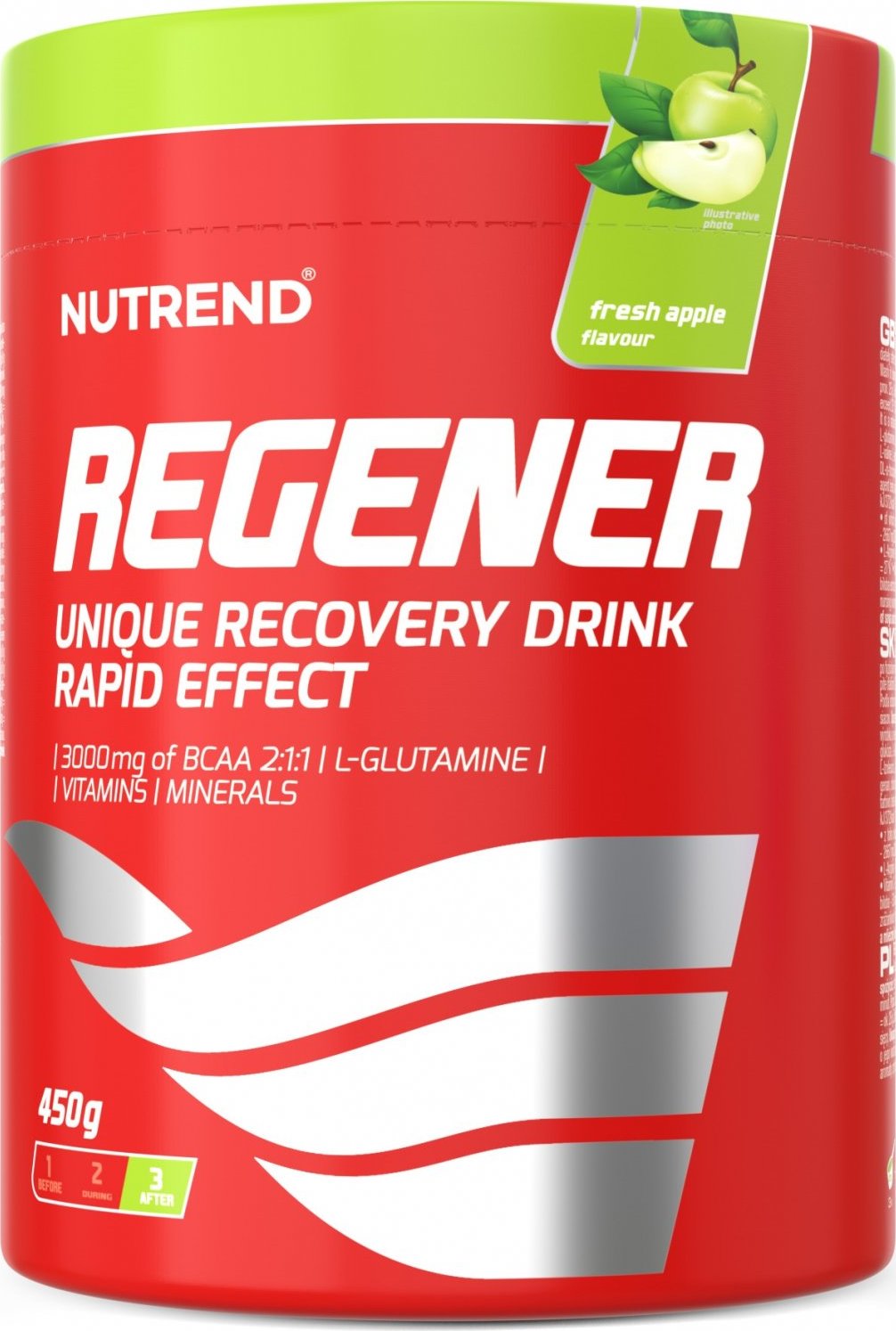 Nutrend Regener 450 g - fresh apple