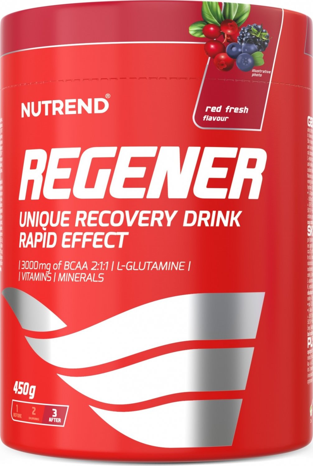 Nutrend Regener 450 g - red fresh