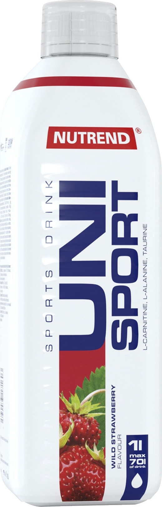 Nutrend Unisport 1000 ml Příchuť: Jahoda