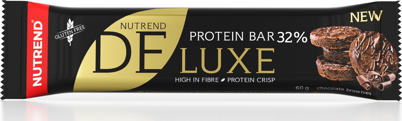 Nutrend Deluxe Protein Bar 60 g Příchuť: Čokoládové brownie