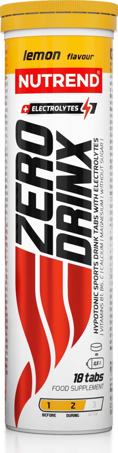 Nutrend ZeroDrinx 18 tablet - citron