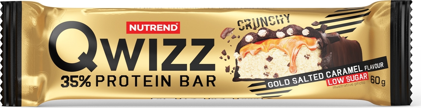Nutrend Qwizz Protein Bar 60 g - slaný karamel