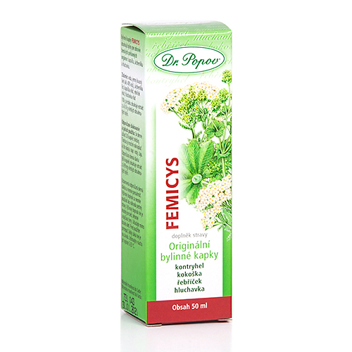 Femicys, originální bylinné kapky, 50 ml Dr. Popov