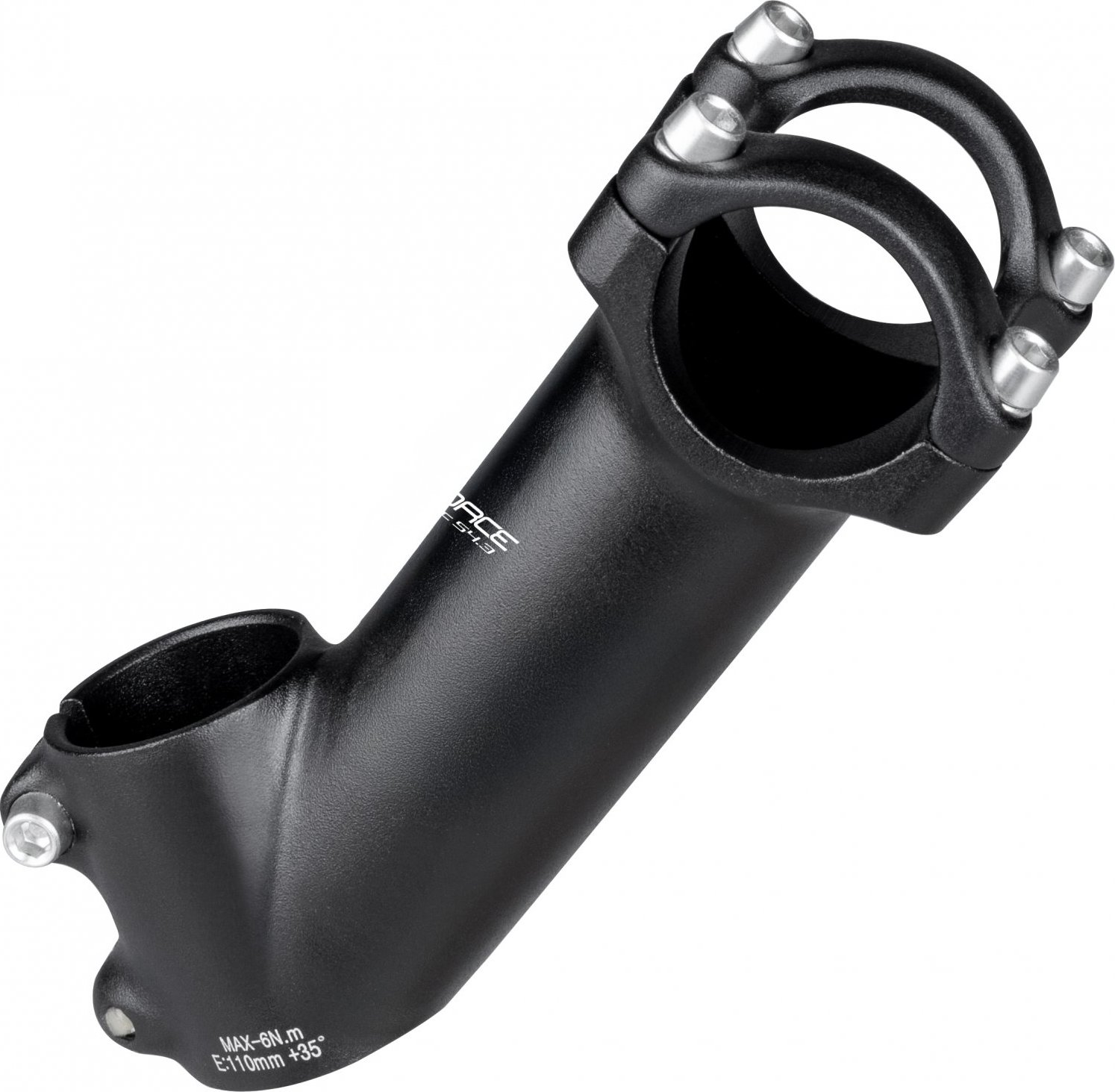 představec FORCE BASIC S4.3  31,8/90mm Al, černý Velikost: 31,8/110mm