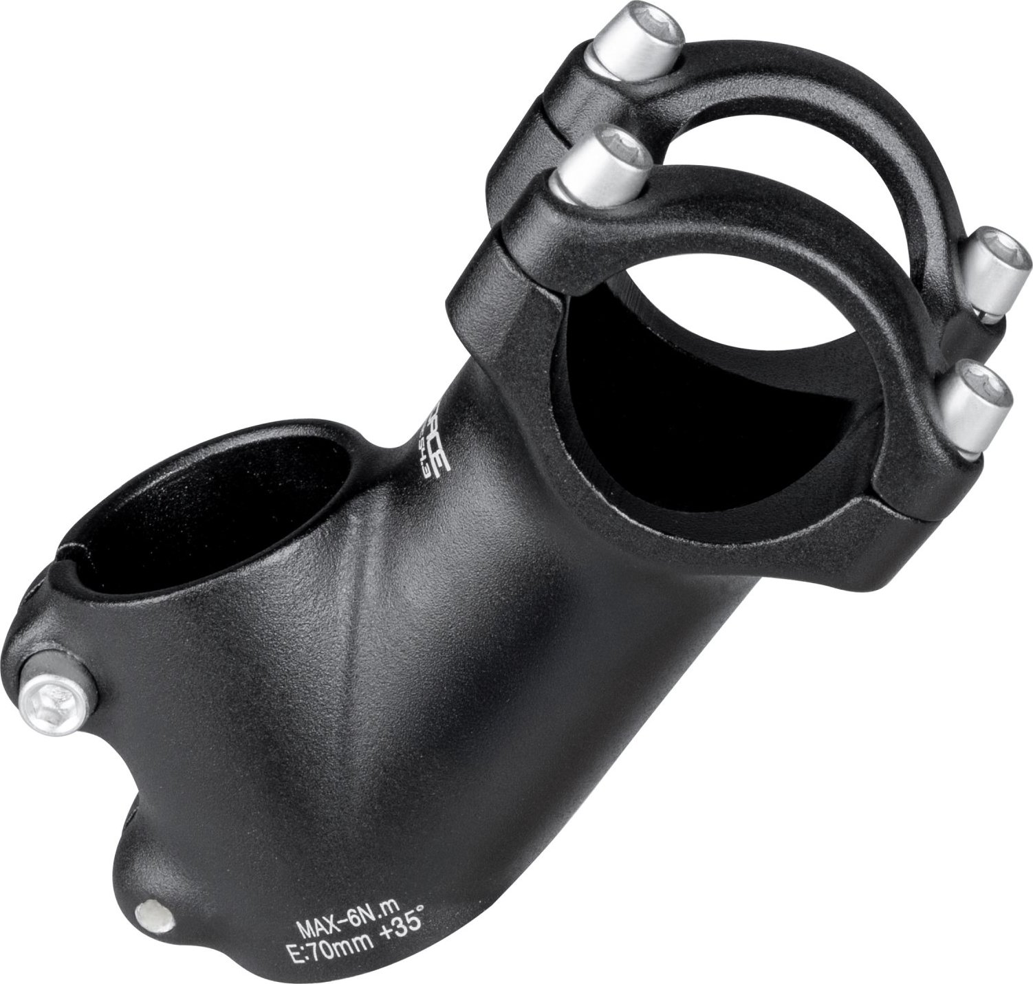 představec FORCE BASIC S4.3  31,8/90mm Al, černý Velikost: 31,8/70mm