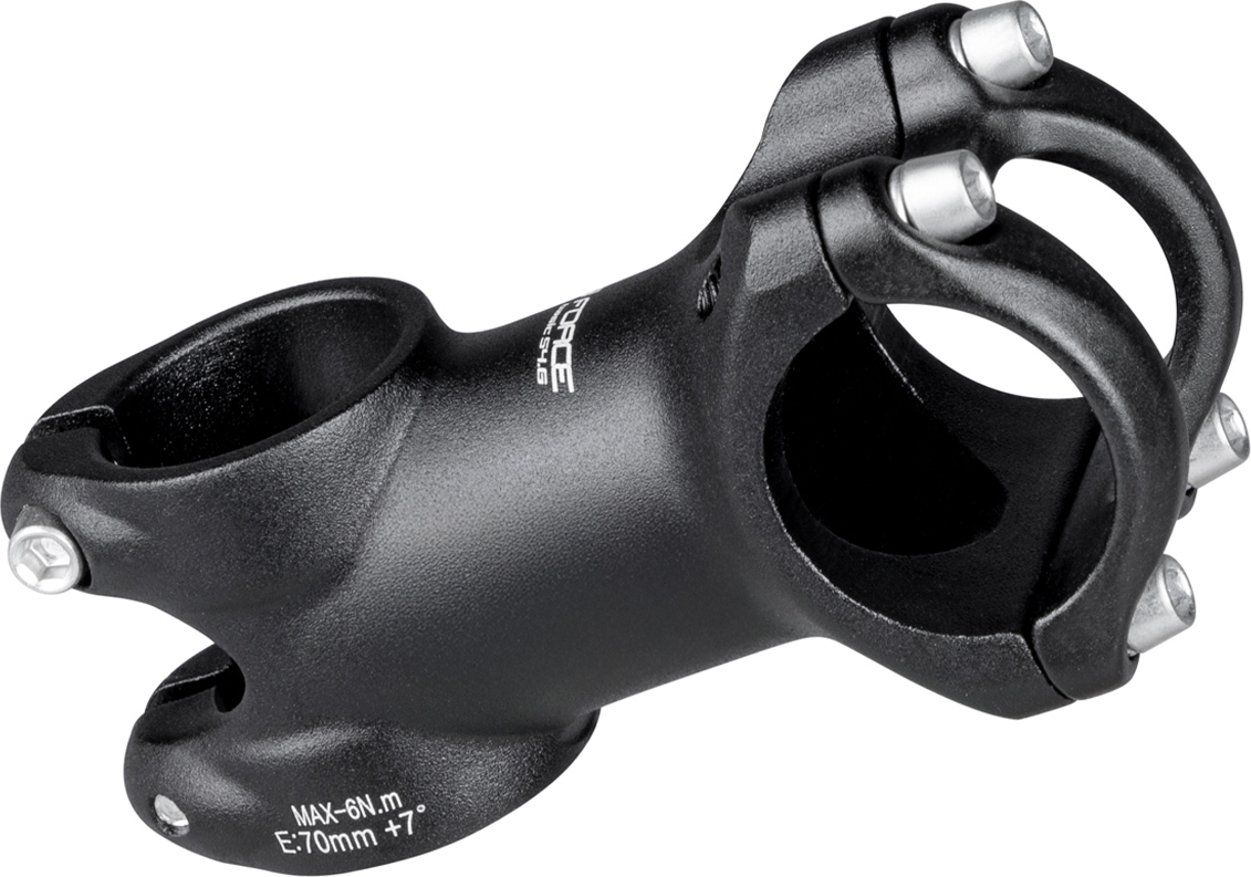 představec FORCE BASIC S4.6  25,4/60mm Al, černý