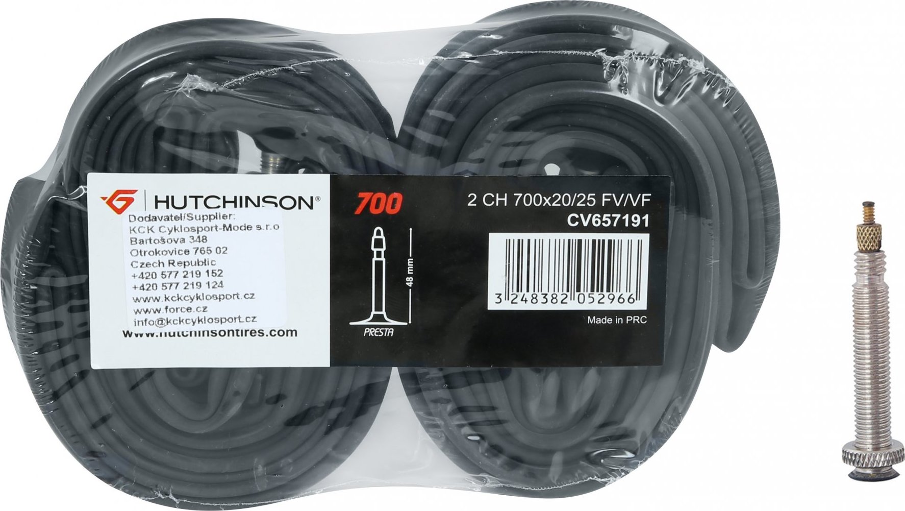 duše HUTCHINSON 700x20/ 25 FV 48mm, 2ks