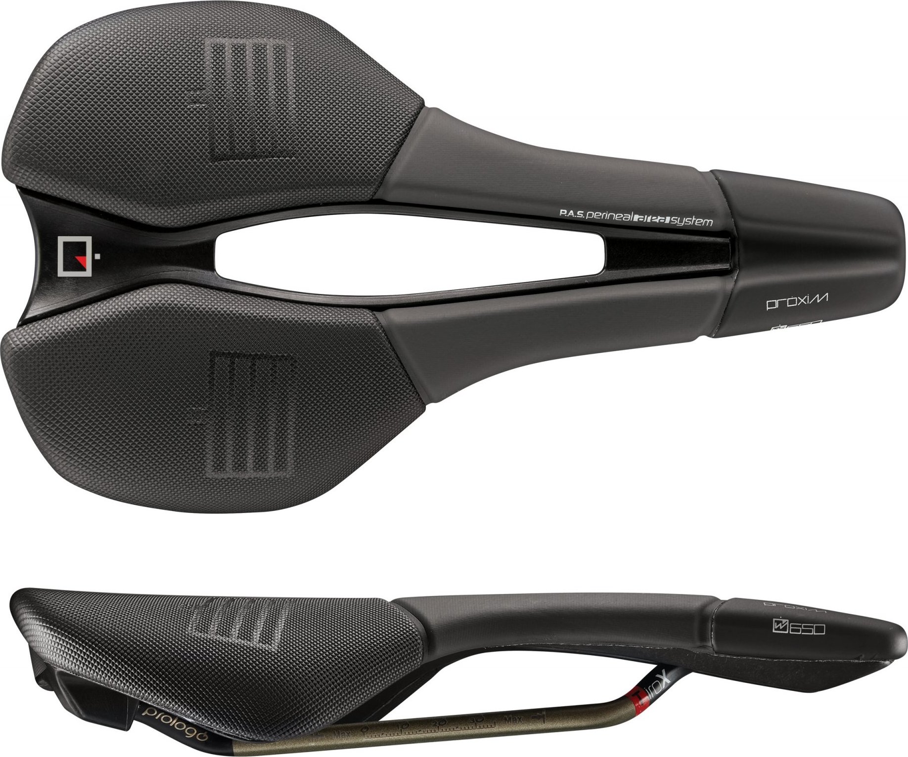 sedlo PROLOGO PROXIM W650 PAS TiROX 145 černé
