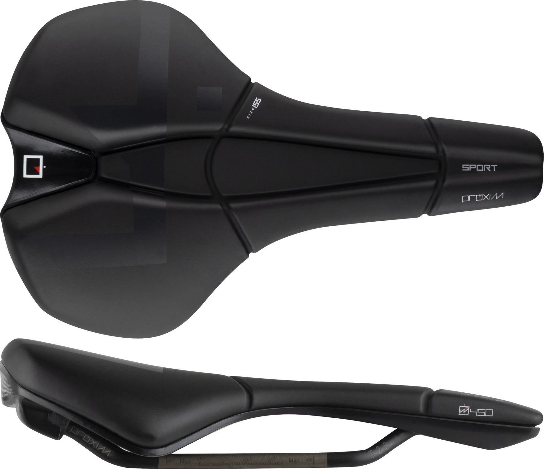 sedlo PROLOGO PROXIM W450 T2.0 155 černé