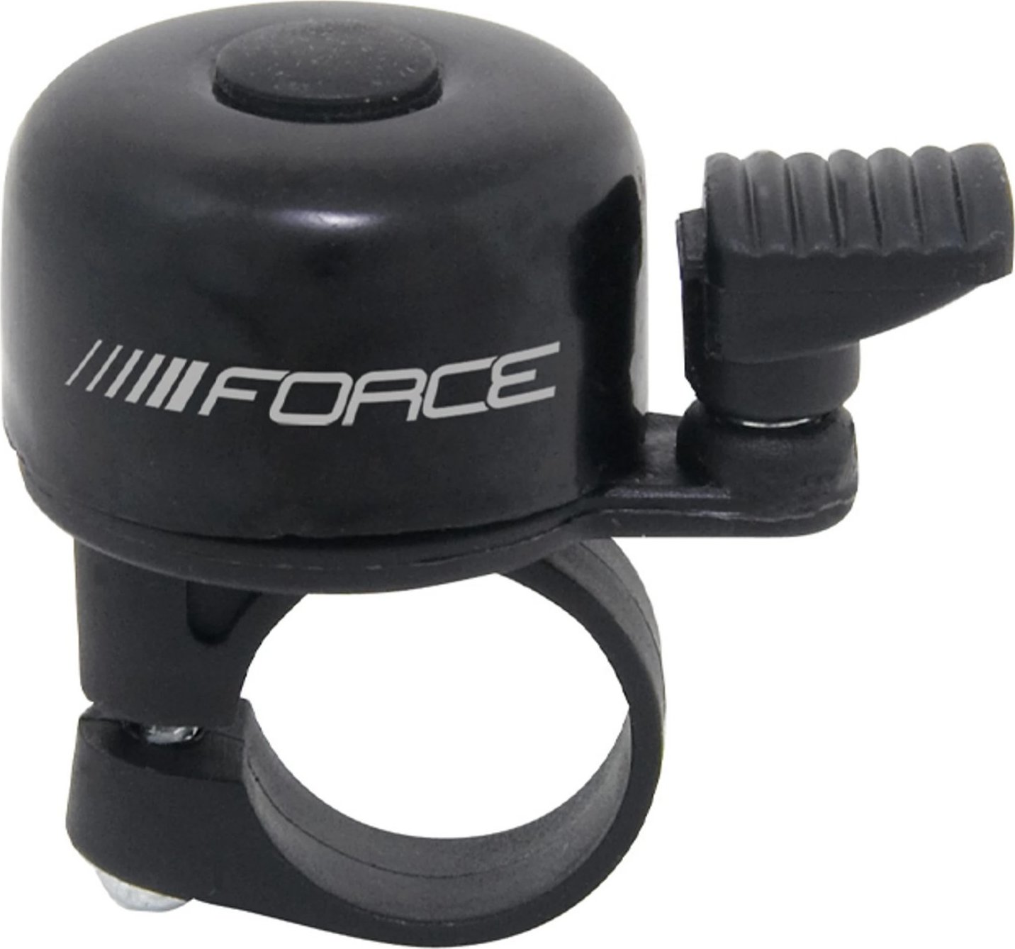 Zvonek FORCE MINI Fe/plast 22,2mm paličkový, černý
