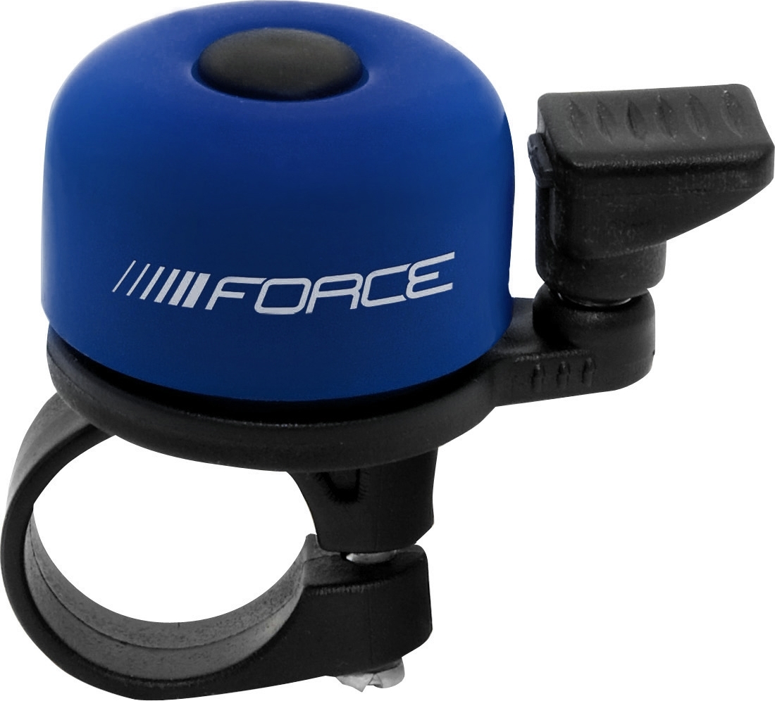FORCE zvonek F MINI Fe/plast 22,2mm paličkový, modrý
