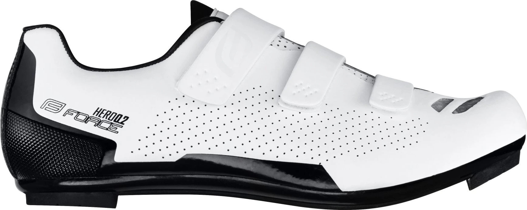 tretry FORCE ROAD HERO 2, bílé Velikost: 36