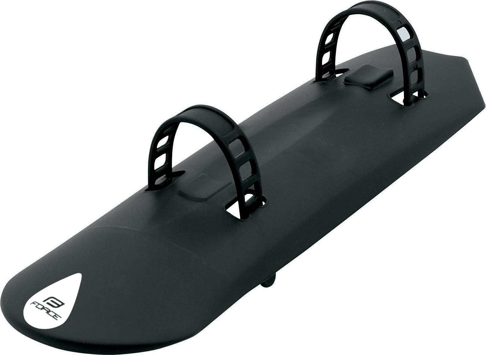 blatník FORCE pod rám + gumový úchyt, černý