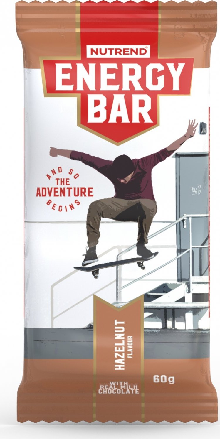 Nutrend Energy Bar 60 g - lískový ořech