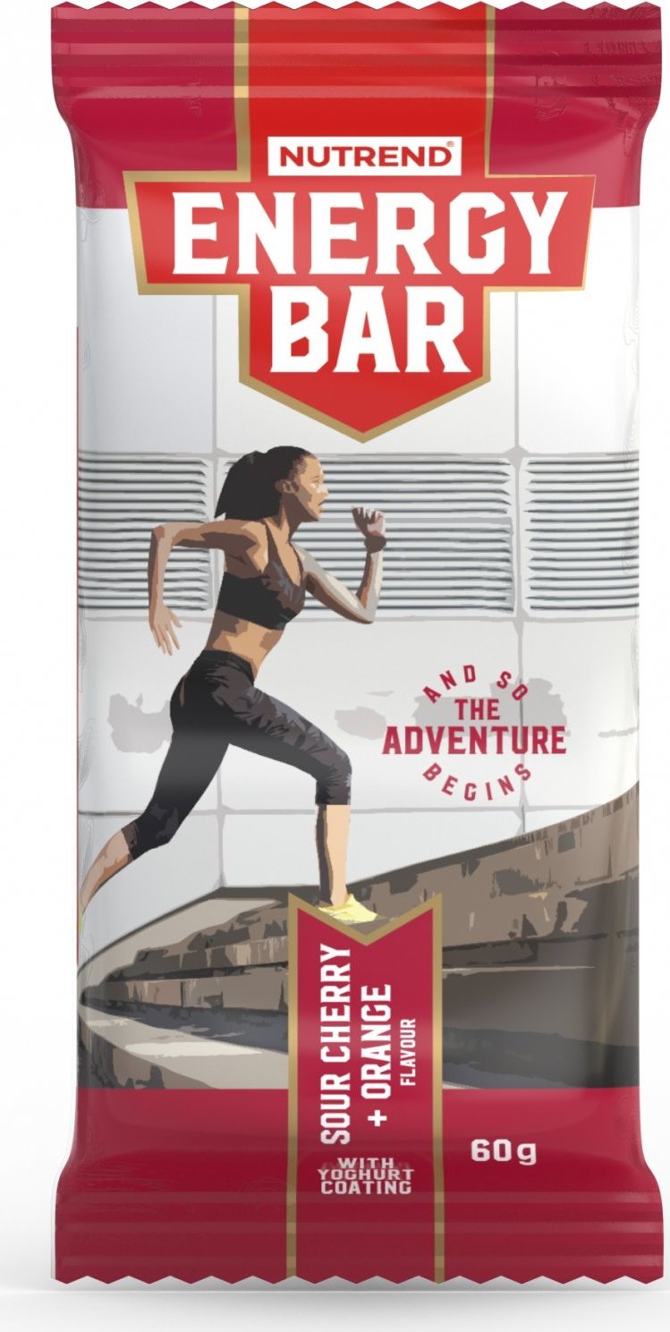 Nutrend Energy Bar 60 g - višeň/pomeranč