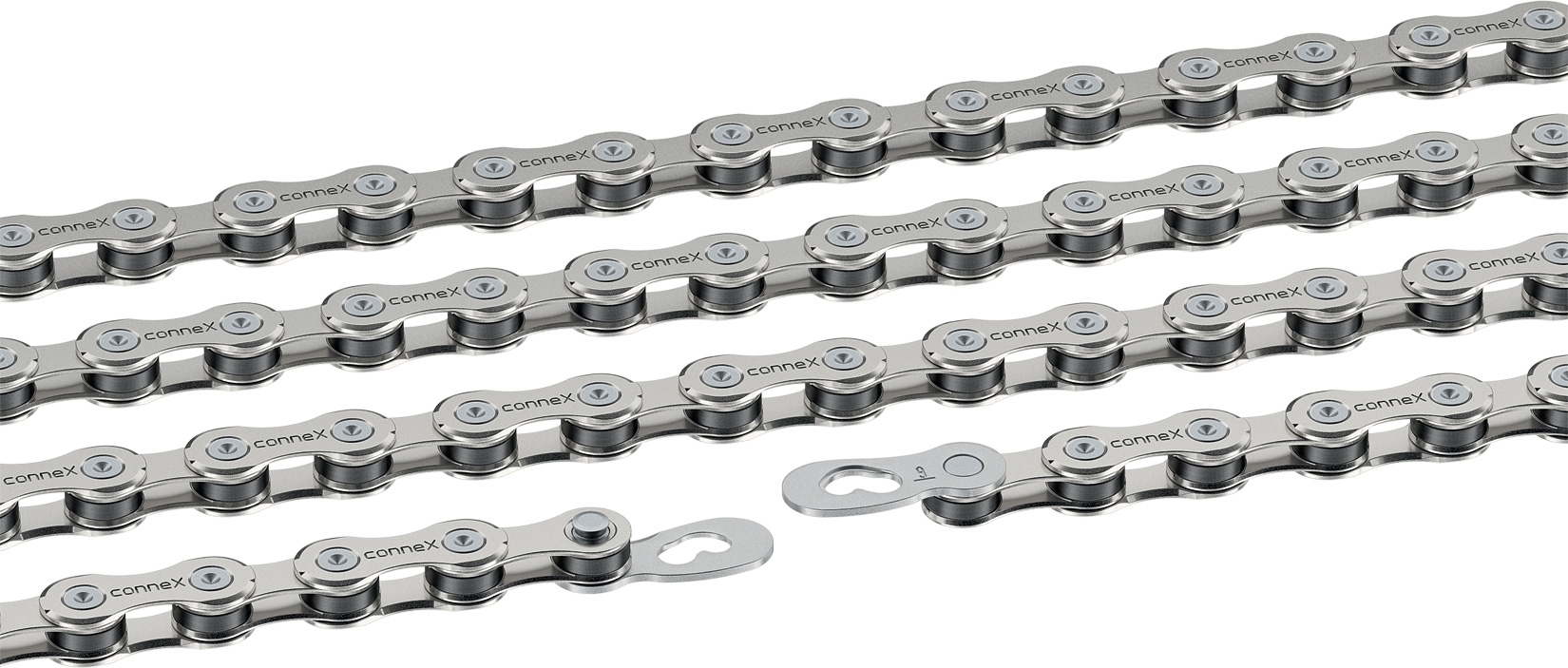 řetěz CONNEX 908 pro 9-kolo, stříbrný