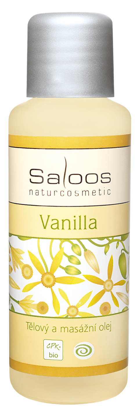 Saloos Vanilla - Bio tělový a masážní olej 50ml Objem: 50 ml