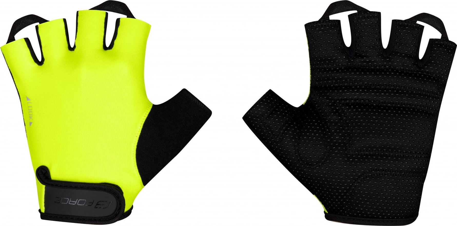 rukavice FORCE LOOK, fluo Velikost: M