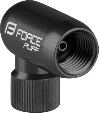inflátor CO2 FORCE PUFF hliníkový, černý